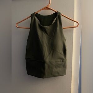 Lululemon Logo Elastic Everlux Shelf Tank Top